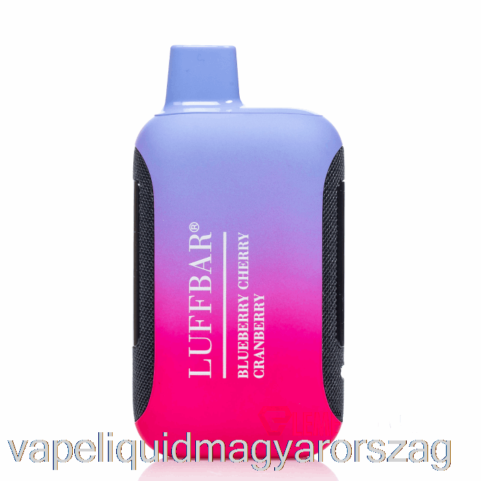 Luffbar Dually 20000 Eldobható áfonya Cseresznye áfonya Vape E Cigi